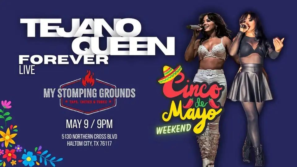 Tejano Queen Forever live at My Stomping Grounds