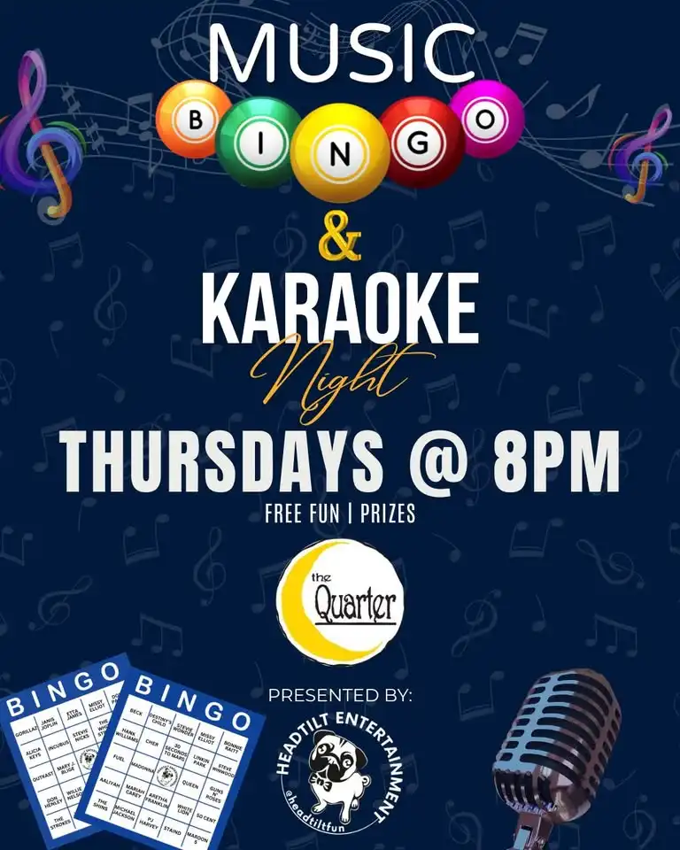 Music Bingo & Karaoke at Quarter Bar