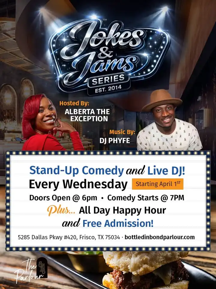 Jokes & Jams open mic comedy