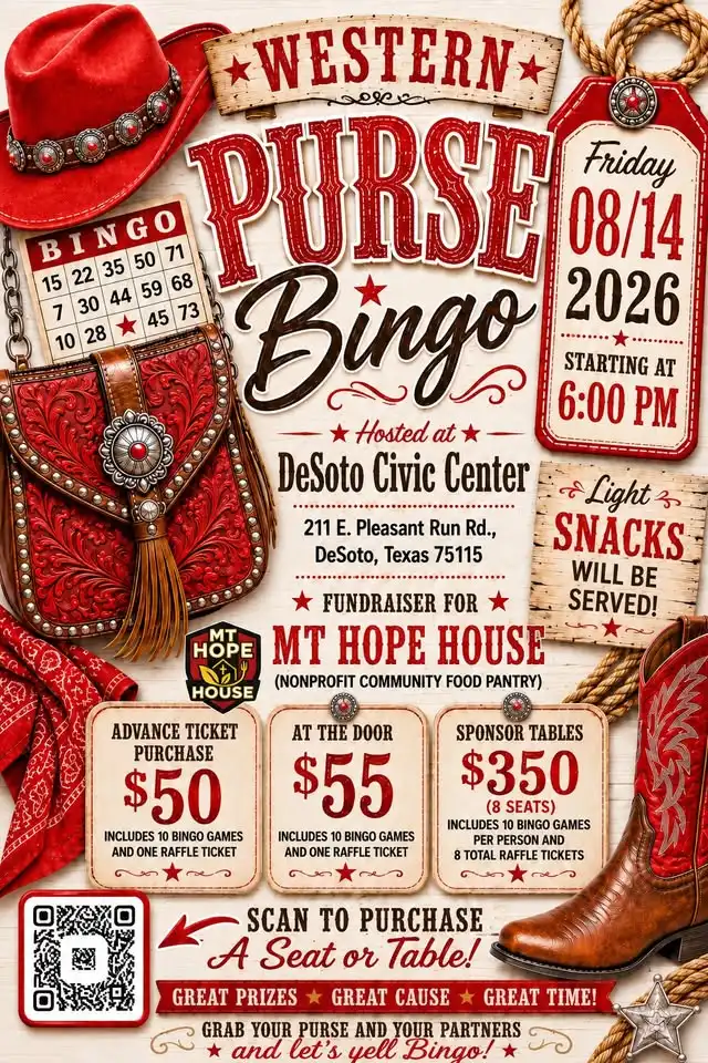 Western Purse Bingo!