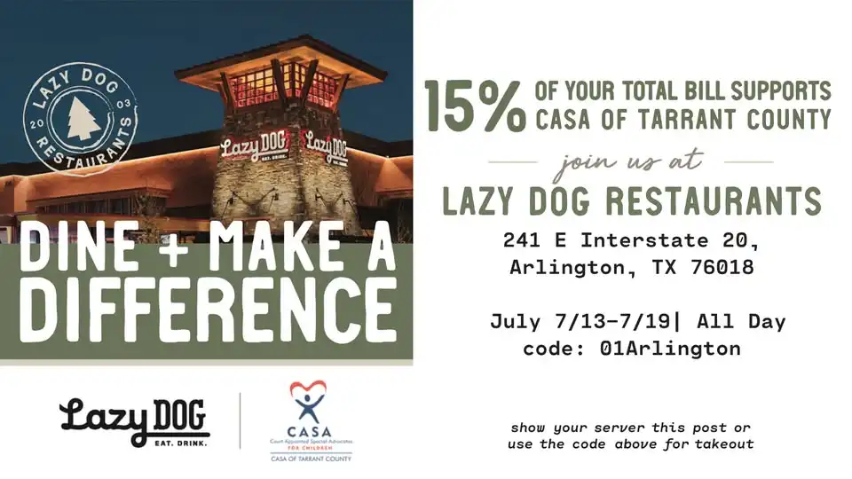 Lazy Dog Give Back