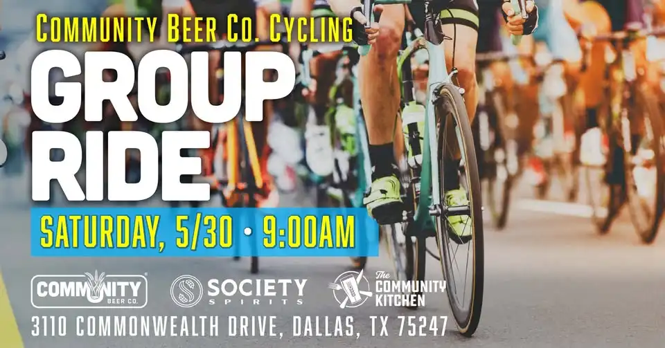Community Beer Cycling Group Ride - SAT 5/30