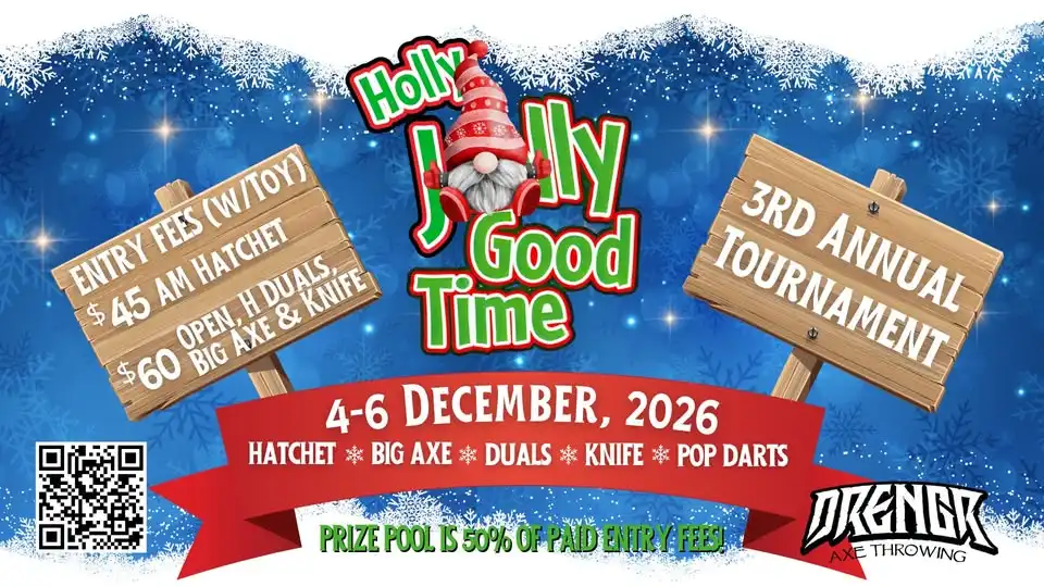 3rd Annual Holly Jolly Good Time Tournament