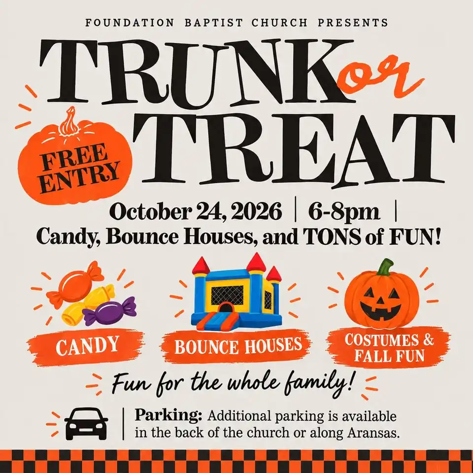 Trunk or Treat Fall Festival