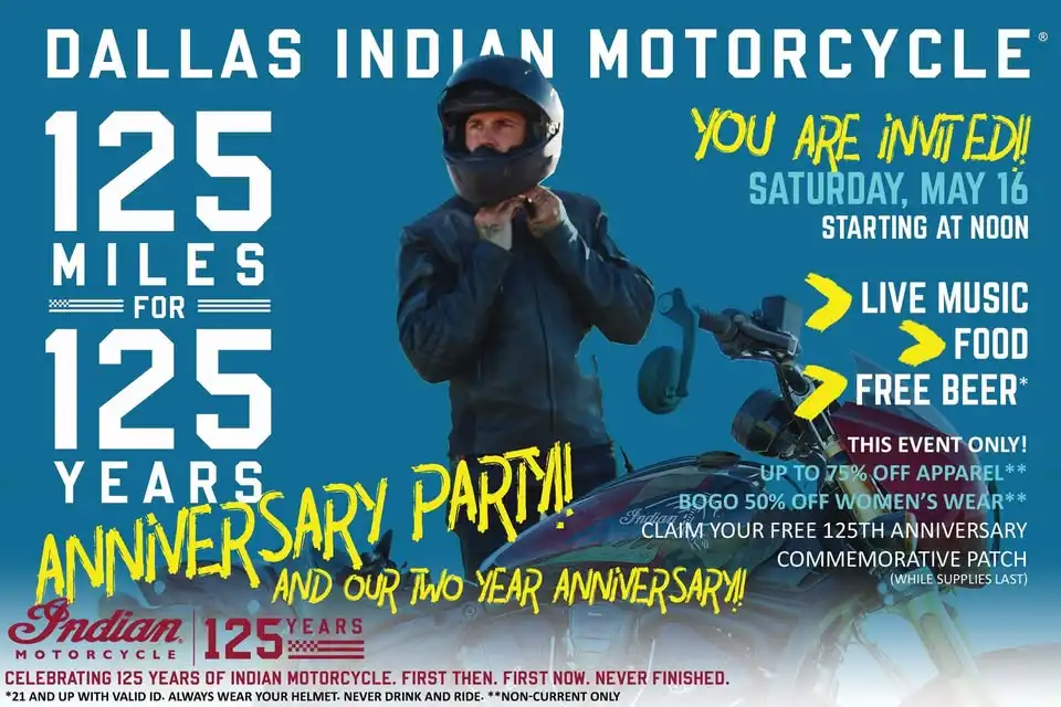 125 Miles for 125 Years Anniversary Party