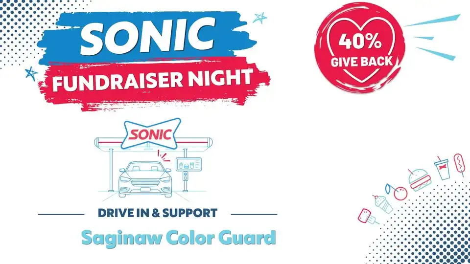 Saginaw Color Guard Sonic Fundraiser Night
