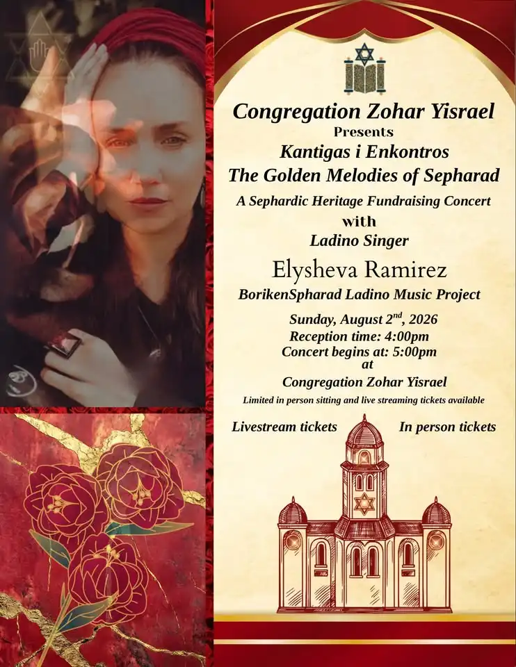 Sephardic Concert with Elysheva Ramirez