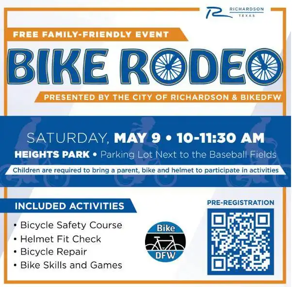 Bike Rodeo at Heights Park