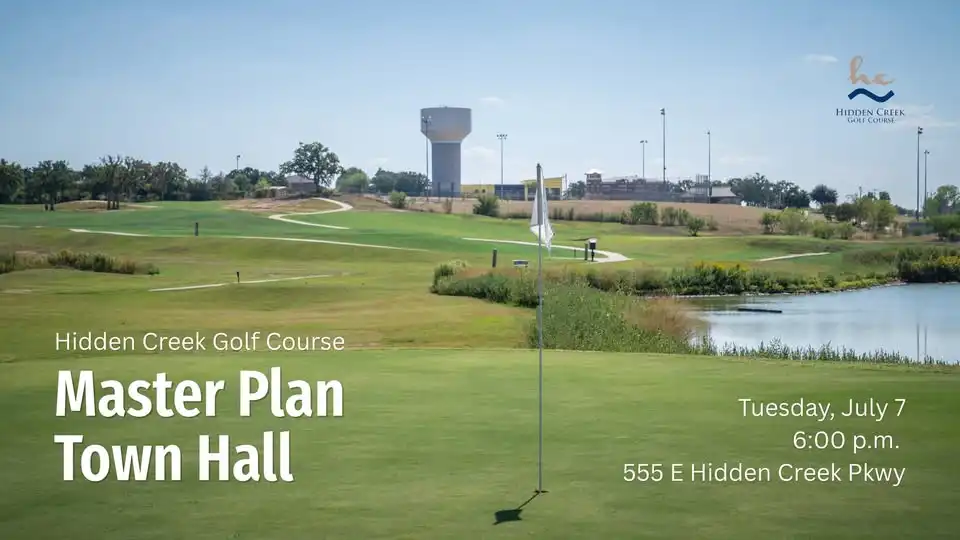 Hidden Creek Golf Course Master Plan Town Hall