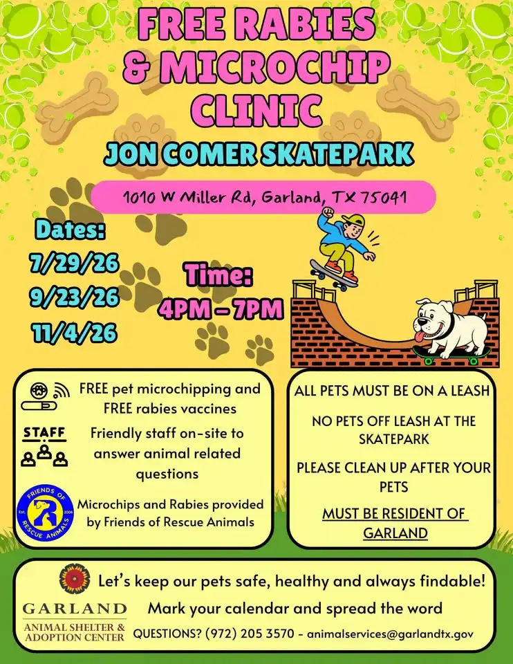 Garland Free Pet Protection Clinic