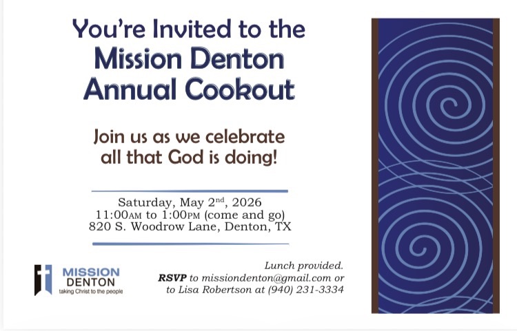 Mission Denton Annual Cookout