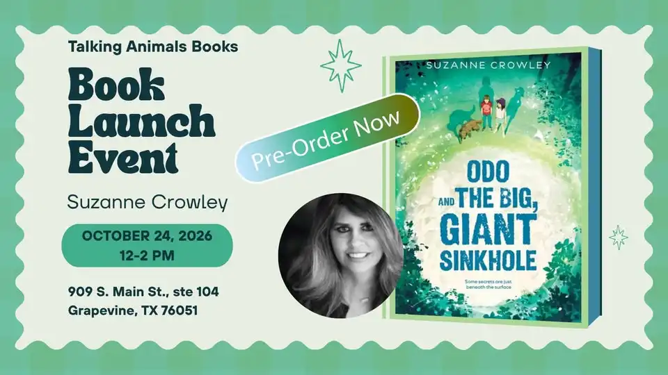 Book Launch Event: Odo and the Big, Giant Sinkhole by Suzanne Crowley