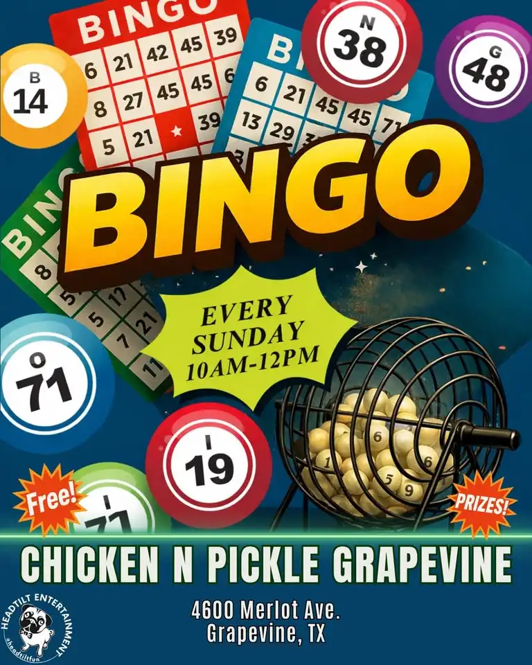 Bingo at Chicken N Pickle Grapevine