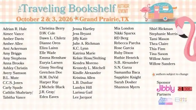 The Traveling Bookshelf Author Event