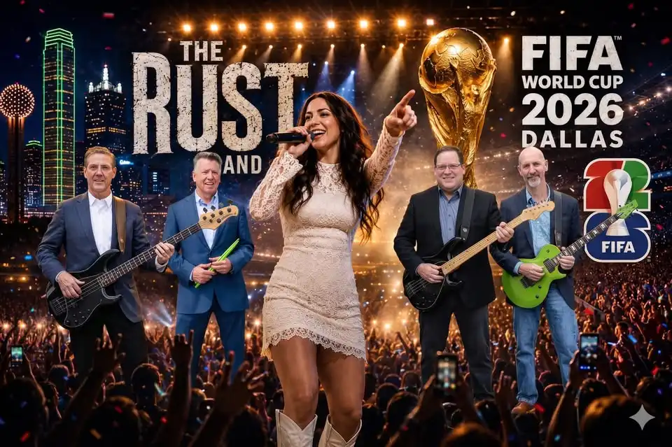 Rust Band - Friday Oct 2nd. 7 pm. Dallas Yacht Club - Private Event. Unforgettable party!