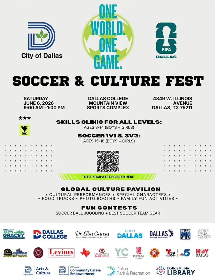 One World. One Game. Soccer Skills & Global Culture Fest