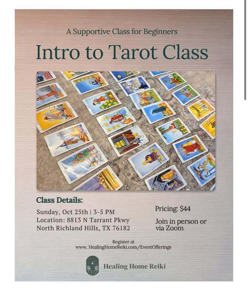 Intro to Tarot: A Supportive & Intuitive Beginner Class