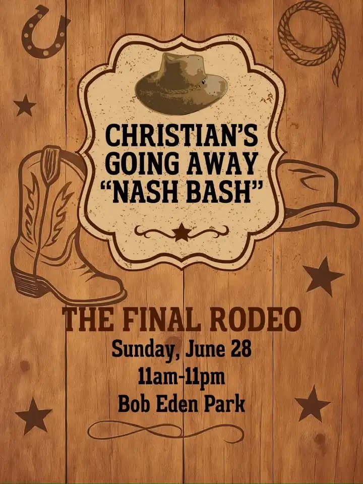 Christian’s Going Away “Nash Bash”