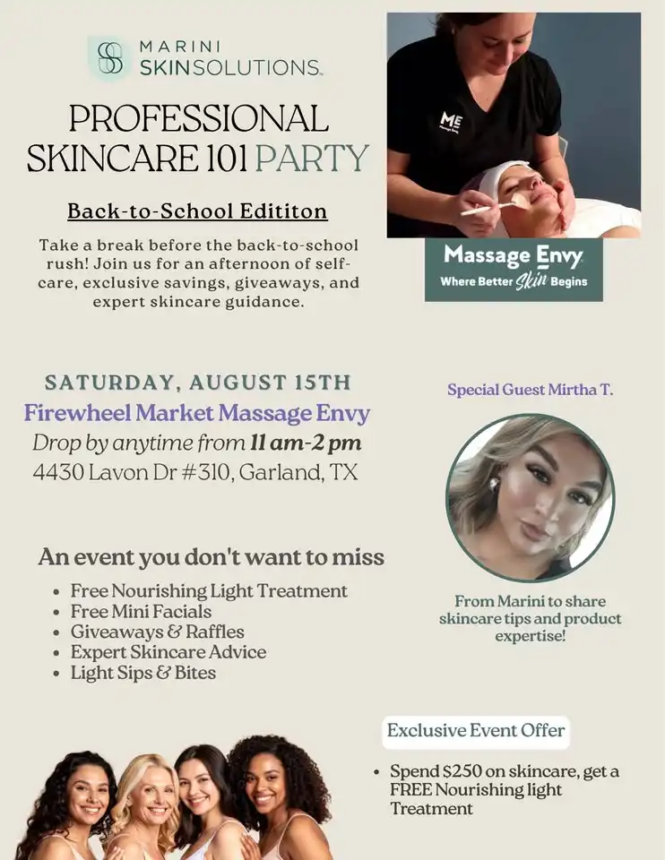 Professional Skincare 101 Party: Back-to-School Edition
