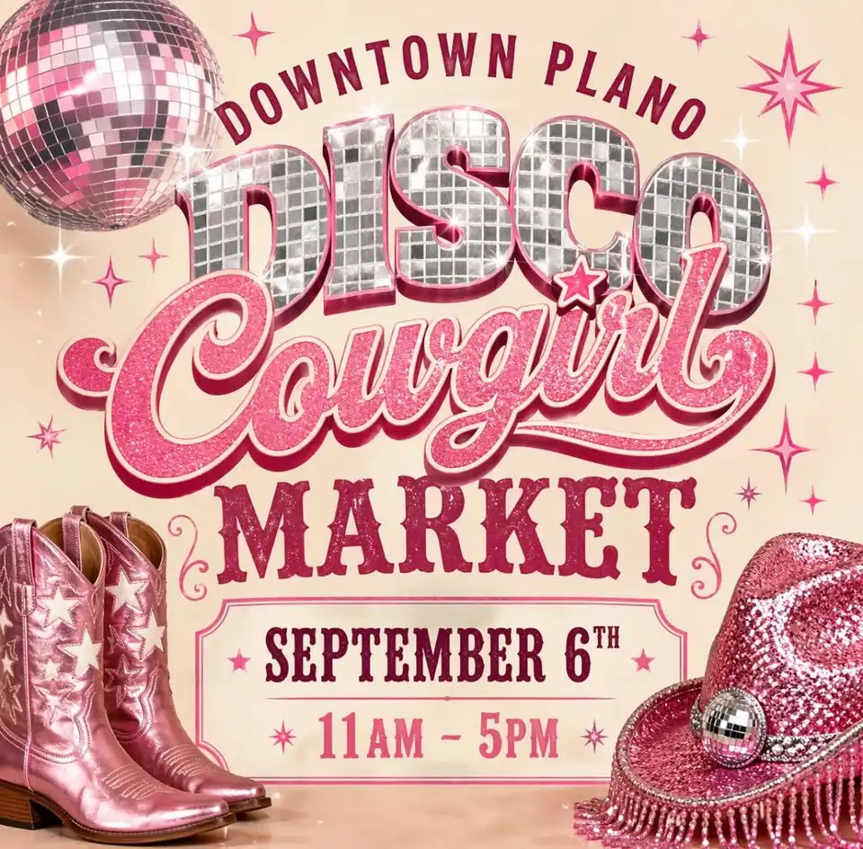 Downtown Plano Disco Cowgirl Market