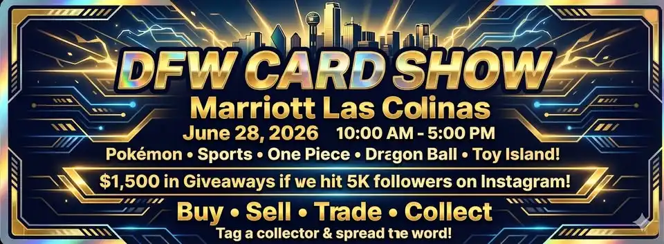 DFW Card Show Bringing Both Worlds Together