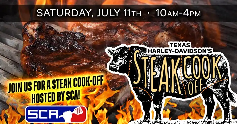 Steak Cook-Off at Texas Harley-Davidson - Hosted by SCA