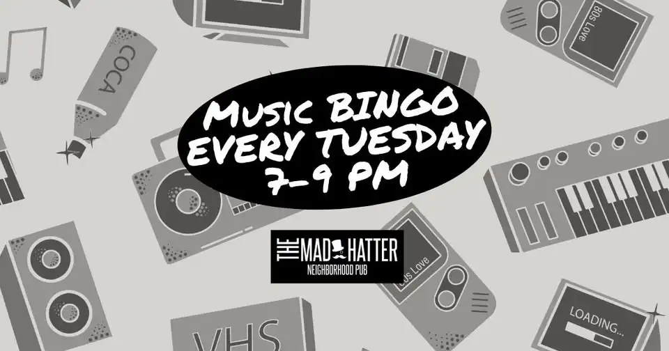 Music Bingo @ The Mad Hatter Richardson
