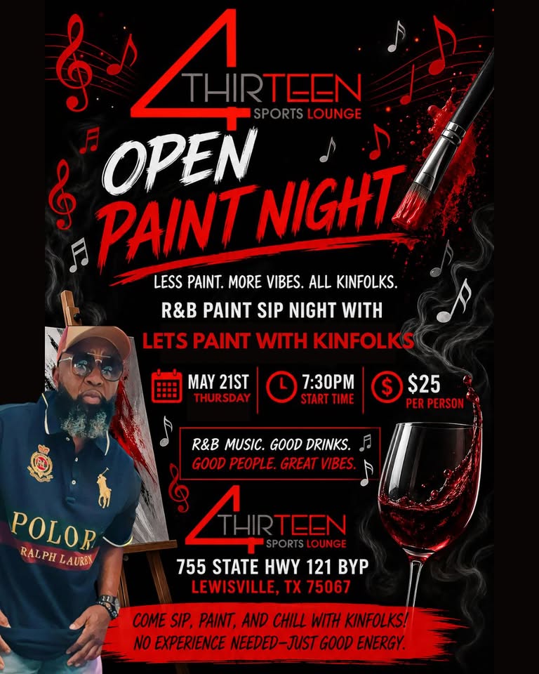 Paint n Sip at 4Thirteen