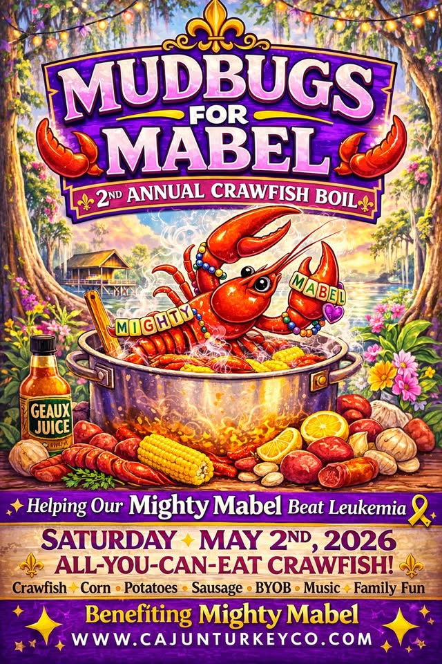 Mudbugs for Mabel - 2nd Annual All-You-Can-Eat Crawfish Boil
