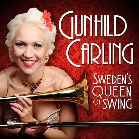Gunhild Carling with the Texins Jazz Band