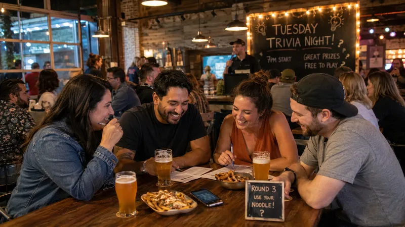 What Bars in Fort Worth Host Trivia Nights on Tuesdays?