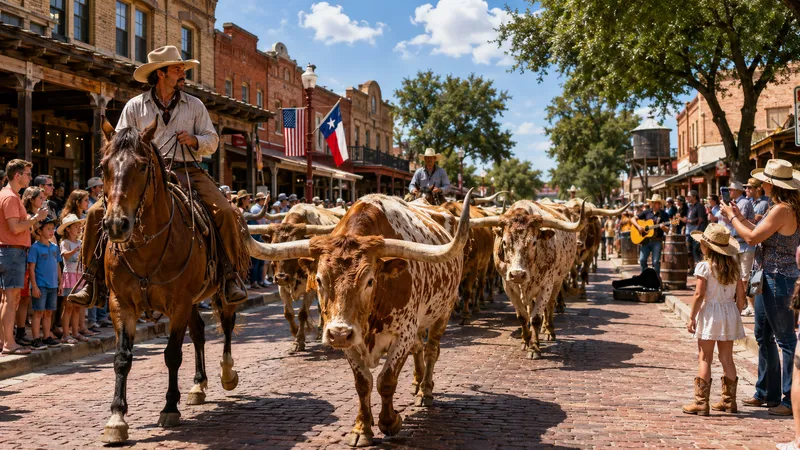 The Best Free Thing to Do in the Fort Worth Stockyards This Weekend