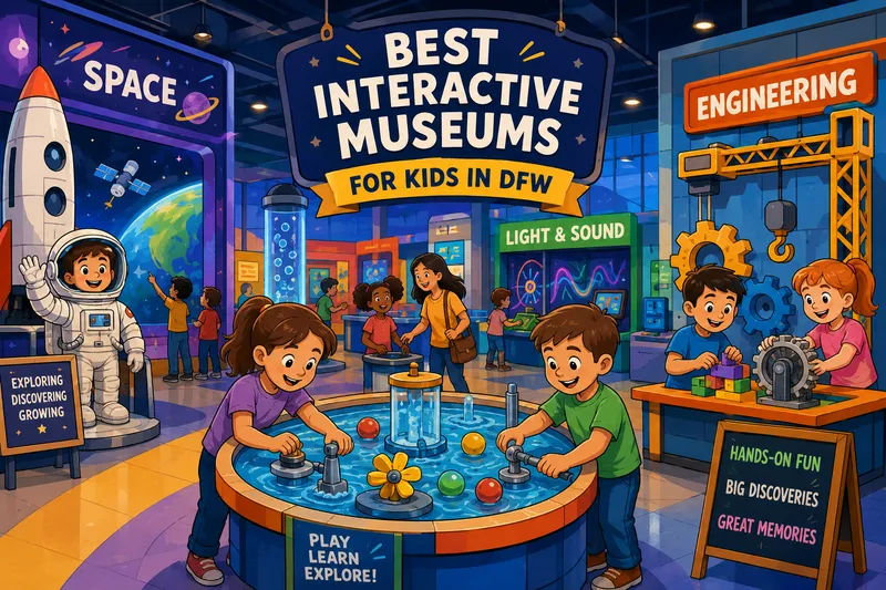The Best Interactive Museums for Kids in DFW