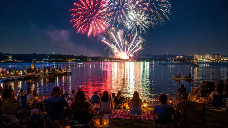 Where to Watch 4th of July Fireworks on the Water in DFW