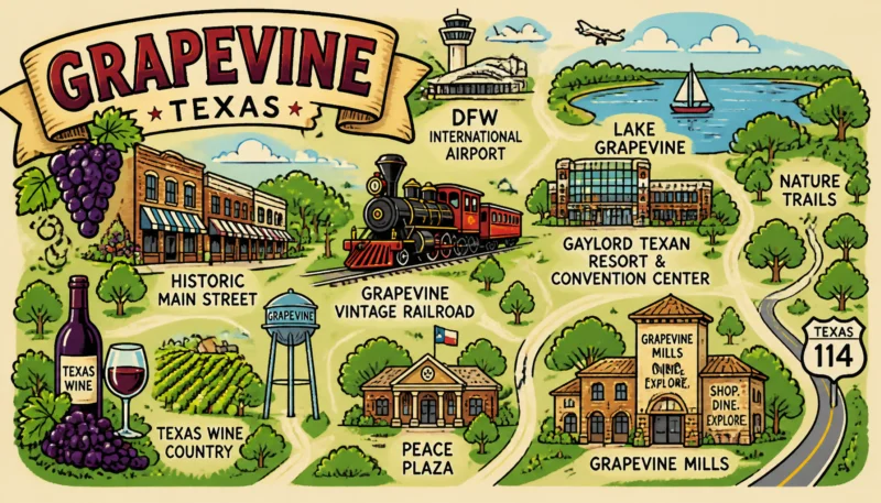 Things to Do in Grapevine, Texas in August 2026: Dinosaurs, Trains, Wine & More