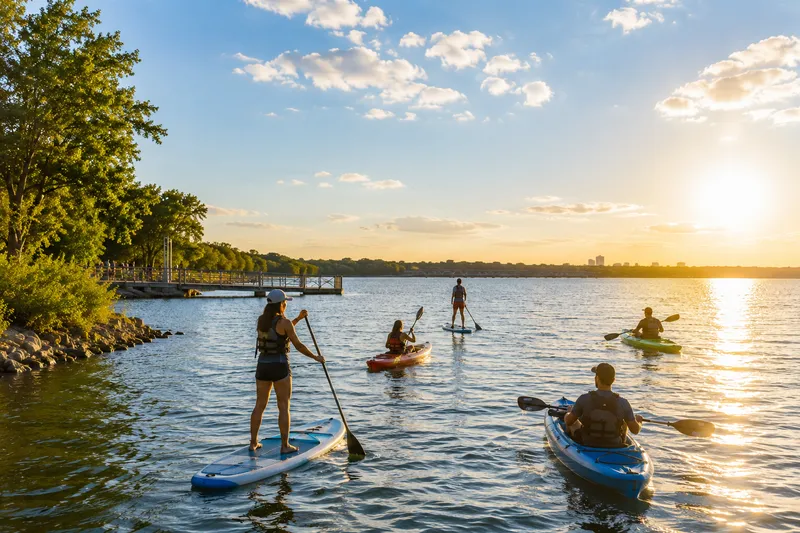 Paddleboarding and Kayaking on White Rock Lake: A Summer Guide