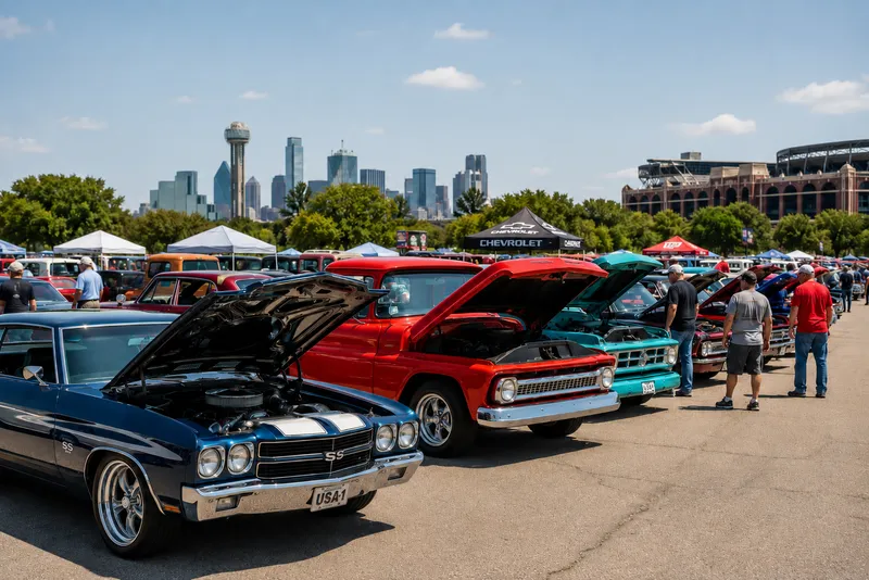DFW Car, Truck & Motorcycle Shows: August 2026 Roundup